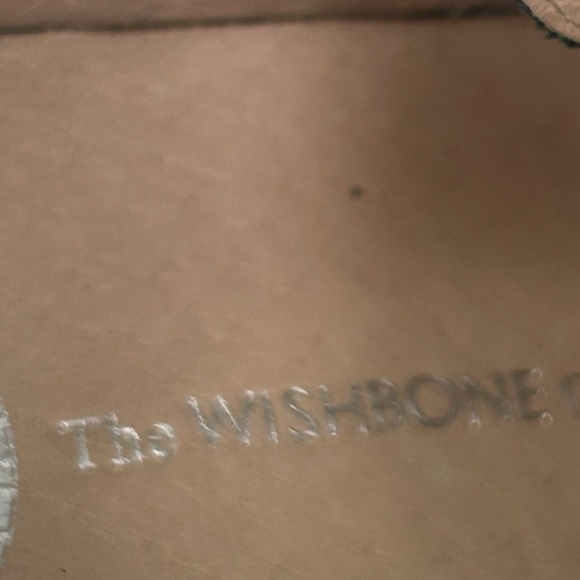 The Wishbone Collection Metallic Oxford Platform LaceUp Women SZ 6.5 Comfy Shoes - Picture 3 of 10